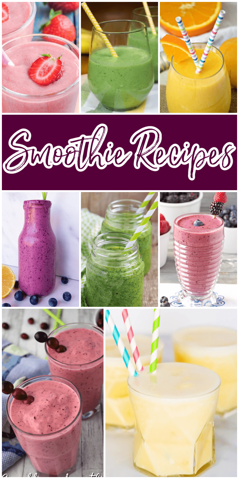 There is a smoothie for just about everyone (including your kids!) in this round-up of 25+ Simple Smoothie Recipes. All are full of good for you nutrients and mouthwatering flavor. via @jugglingactmama