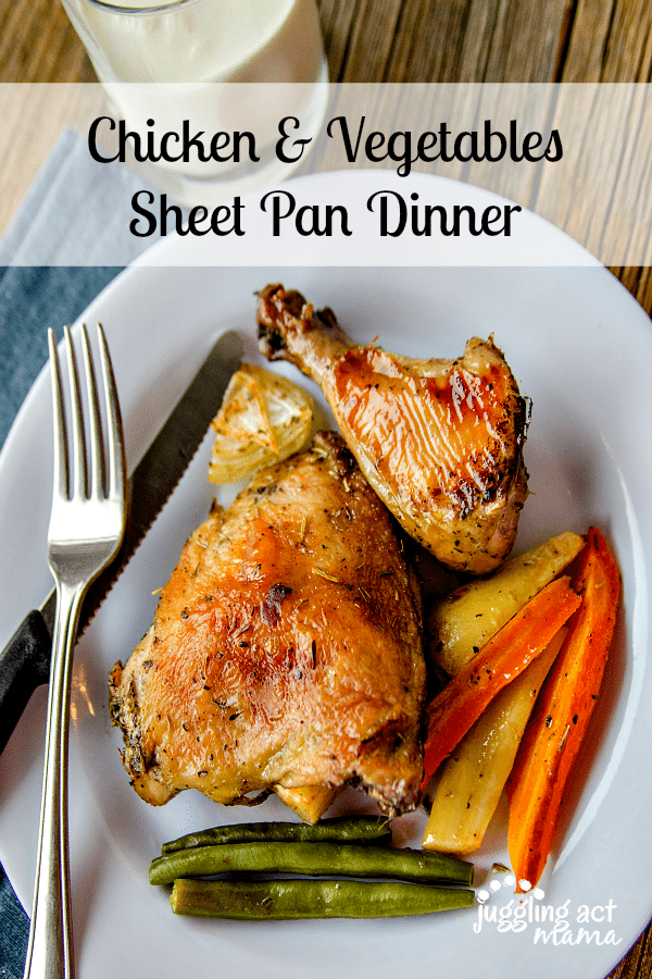 Chicken and Vegetables Sheet Pan Dinner