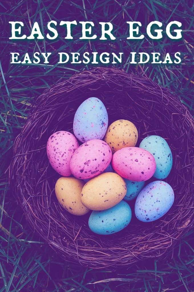 Easter Egg Designs Ideas - Check out these creative, beautiful and easy Easter Easter Egg Designs and get inspired to make your own gorgeous out-of-the-box Easter eggs this year! via @jugglingactmama