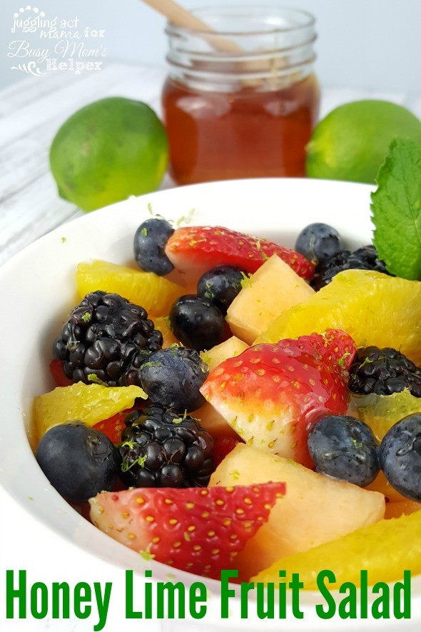 Honey Lime Fruit Salad is perfect for Easter!
