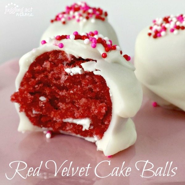 Our Red Velvet Cake Balls - Juggling Act Mama