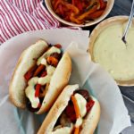 Grilled Brats + Beer Cheddar Jack Cheese