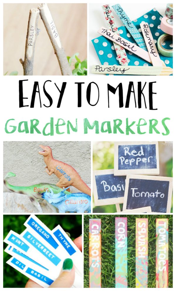 Easy to Make Garden Markers