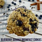 Chewy Blueberry Banana Breakfast Cookies are easy, healthy and delicious! #IC #ad #CalorieCountdown