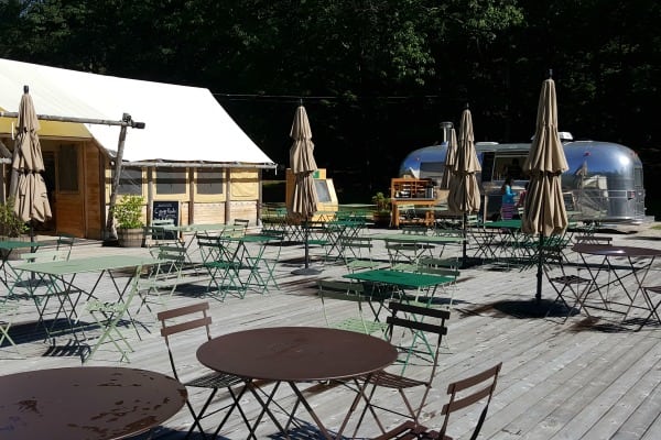 Terrace at Huttopia - Luxury Camping #ad