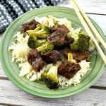 Slow Cooker Beef and Broccoli Recipe #ad Hamilton Beach #SlowCookerB2Sgiveaway