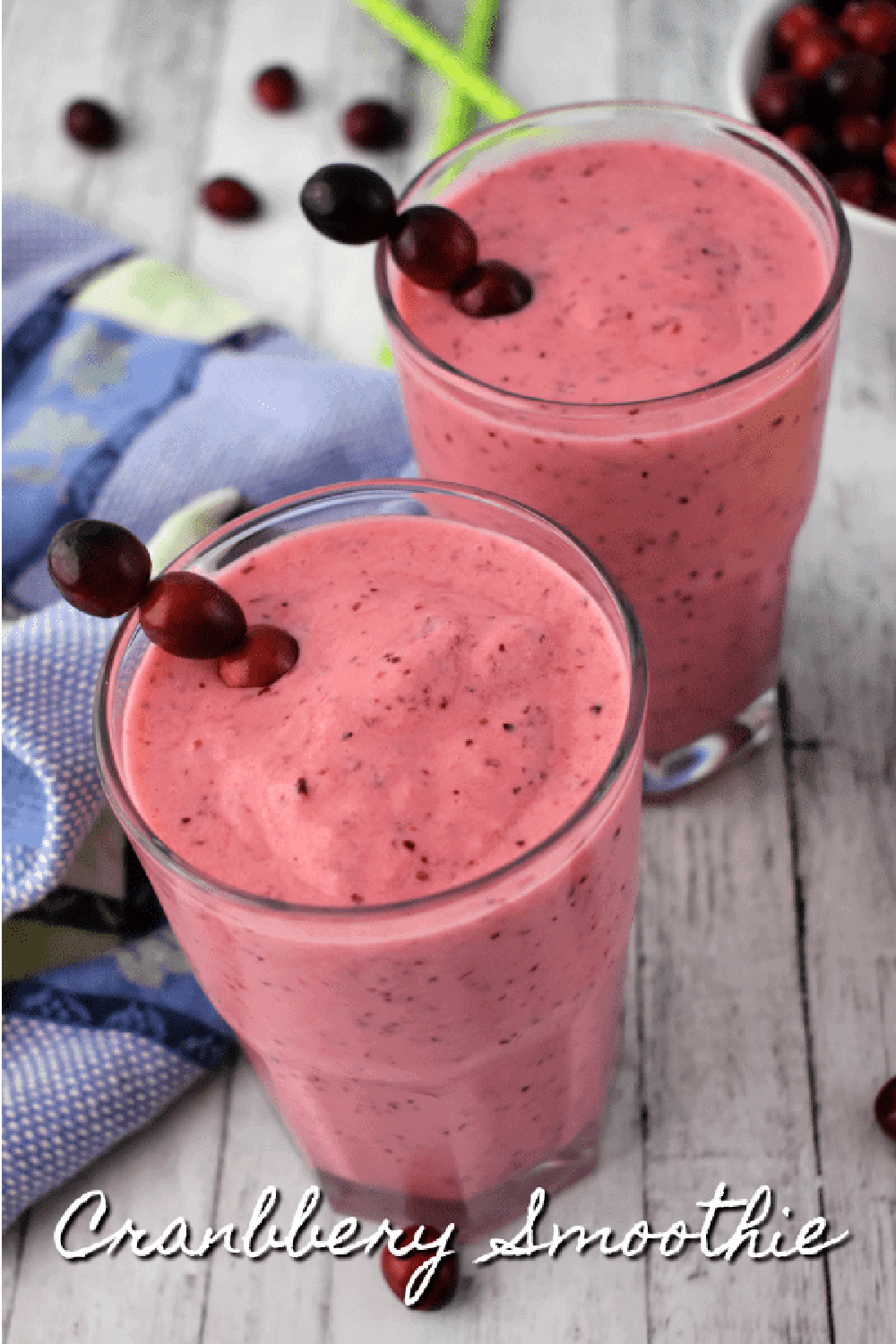 Try a Pineapple Cranberry Smoothie for an irresistible flavor combination that's unexpectedly perfect at any time of year. With this sweet and tart fruit smoothie is packed with vitamins and minerals! via @jugglingactmama