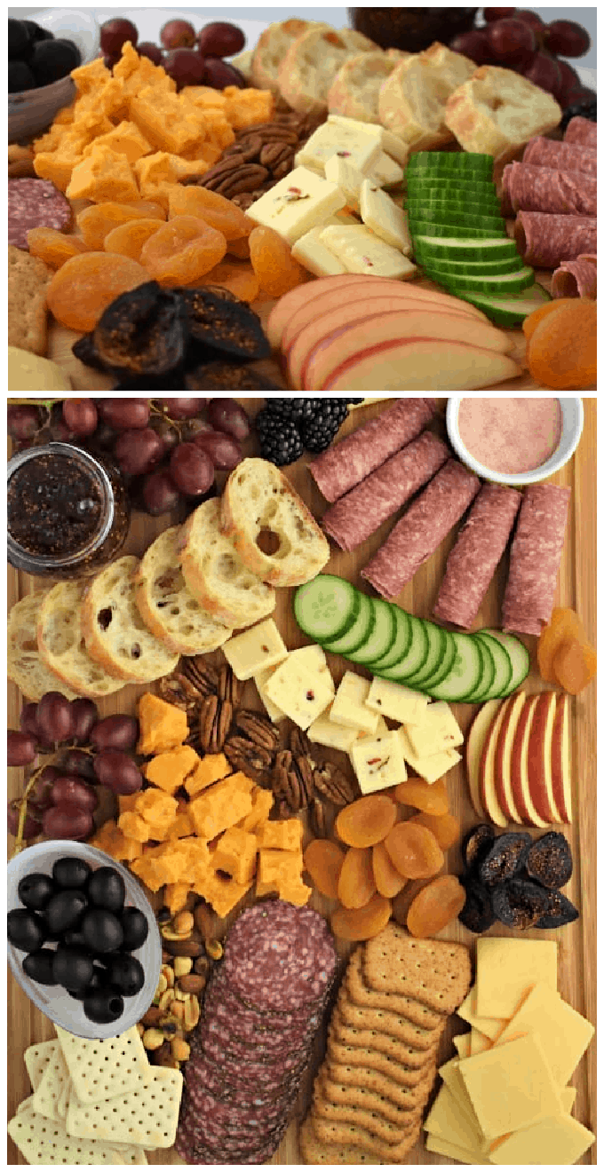 Creating a meat and cheese platter for your next holiday get-together is the absolute easiest way to entertain. It's elegant, delicious and incredibly simple! via @jugglingactmama