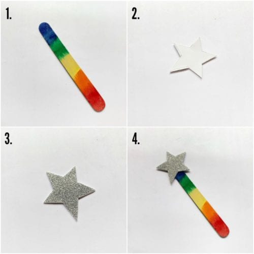 Star Bookmark Tutorial Craft Stick Star Bookmarks for Kids - Juggling Act Mama