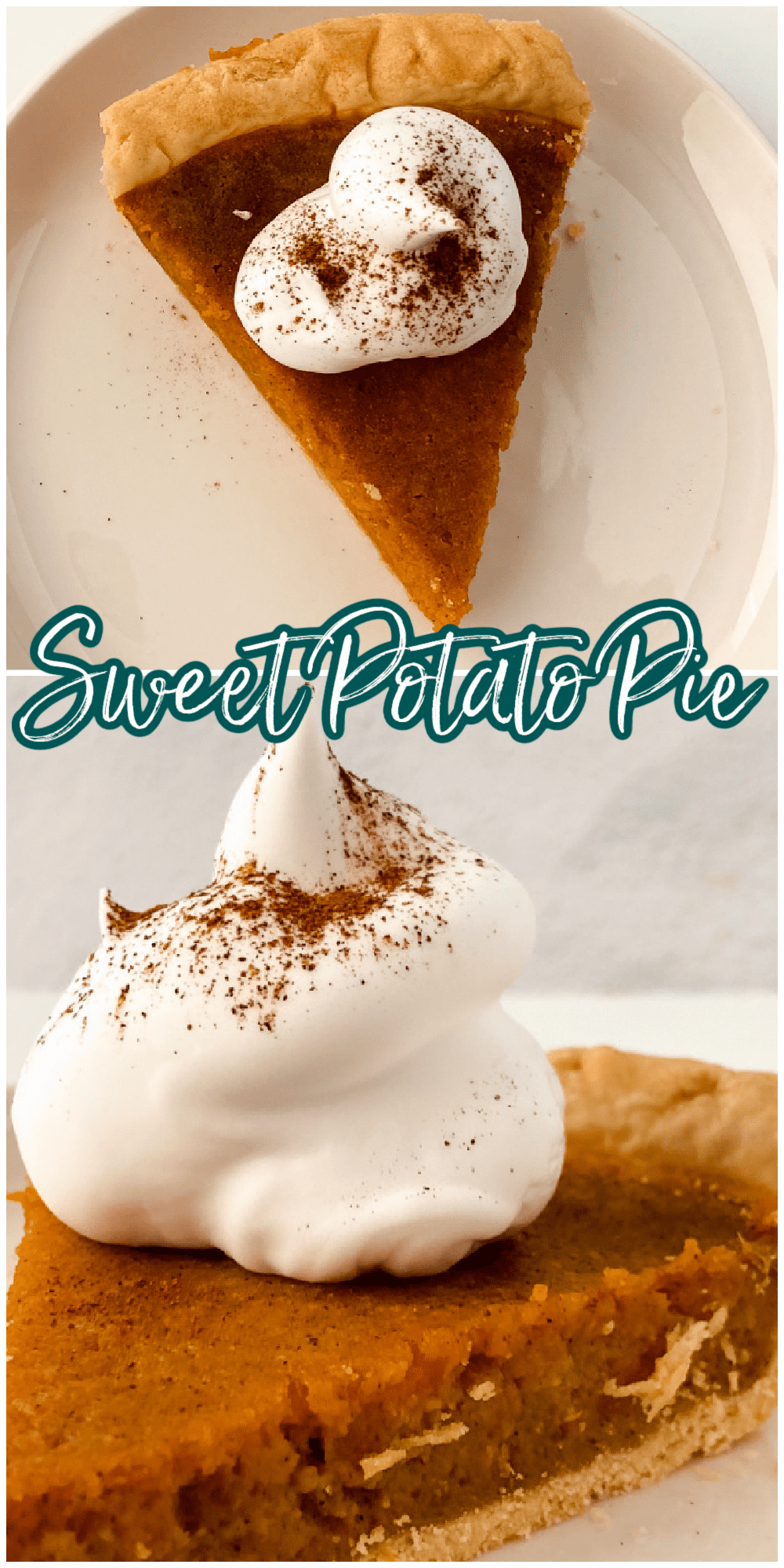 Homemade Sweet Potato Pie is a mouth-watering alternative to classic pumpkin pie, undoubtedly deserving a spot on your holiday table this year! Serve it warm or chilled with whipped cream or ice cream and let those compliments roll on in! via @jugglingactmama