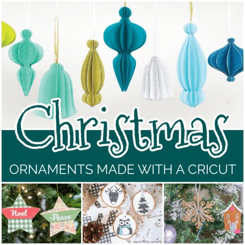 25+ Cricut Christmas Ornaments
