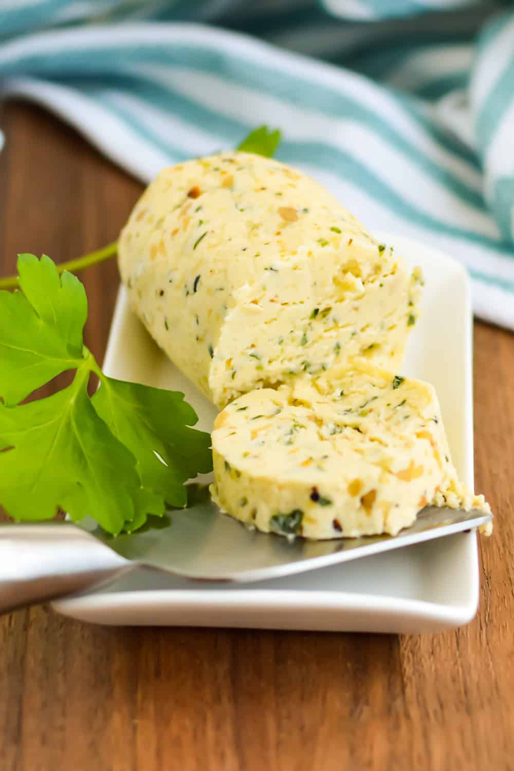 If you love making delicious, savory compound butter at home, you have to give this copycat Ruth's Chris Steak Butter recipe a try. It's full of fresh garlic, herbs, and spices and comes together so easily. Your steaks will never be the same. via @jugglingactmama