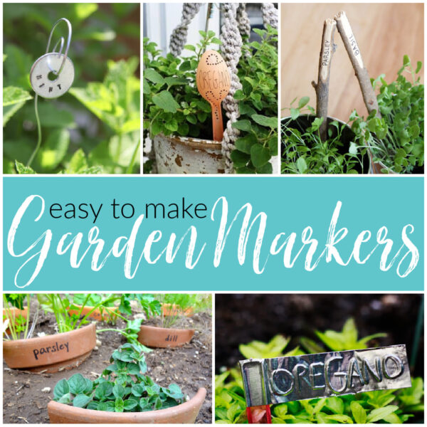DIY Garden Markers - Juggling Act Mama
