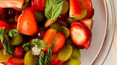 Fruit Salad with Orange Juice