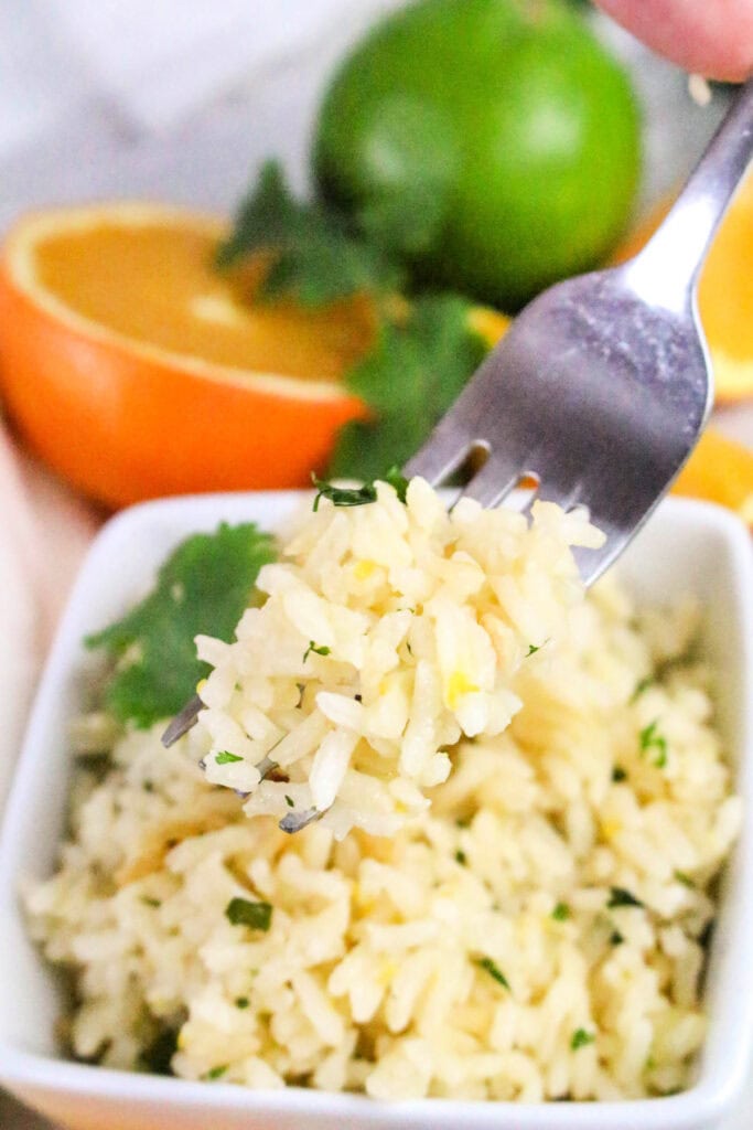 Zesty Ranch Rice Zesty Citrus Rice - Juggling Act Mama