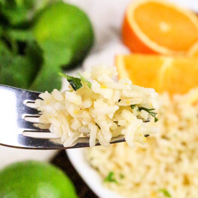 Zesty Citrus Rice - Juggling Act Mama