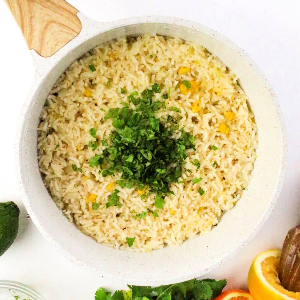 Zesty Rice Zesty Citrus Rice - Juggling Act Mama