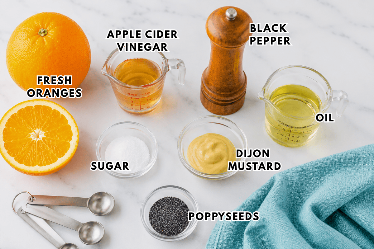 orange poppy seed salad dressing Orange Poppyseed Dressing