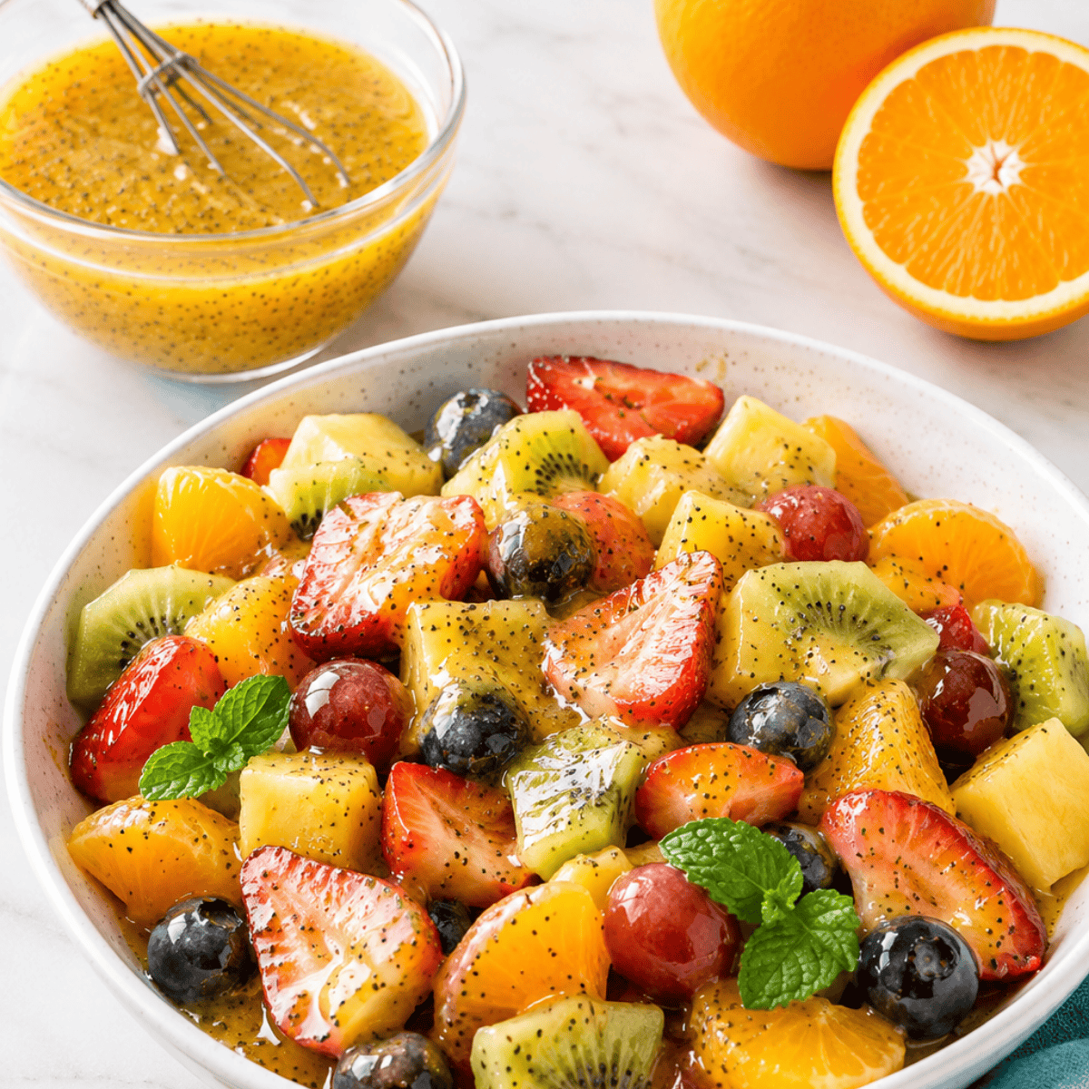orange poppy seed dressing recipe Poppy Seed Dressing Recipe (Sweet and Tangy)